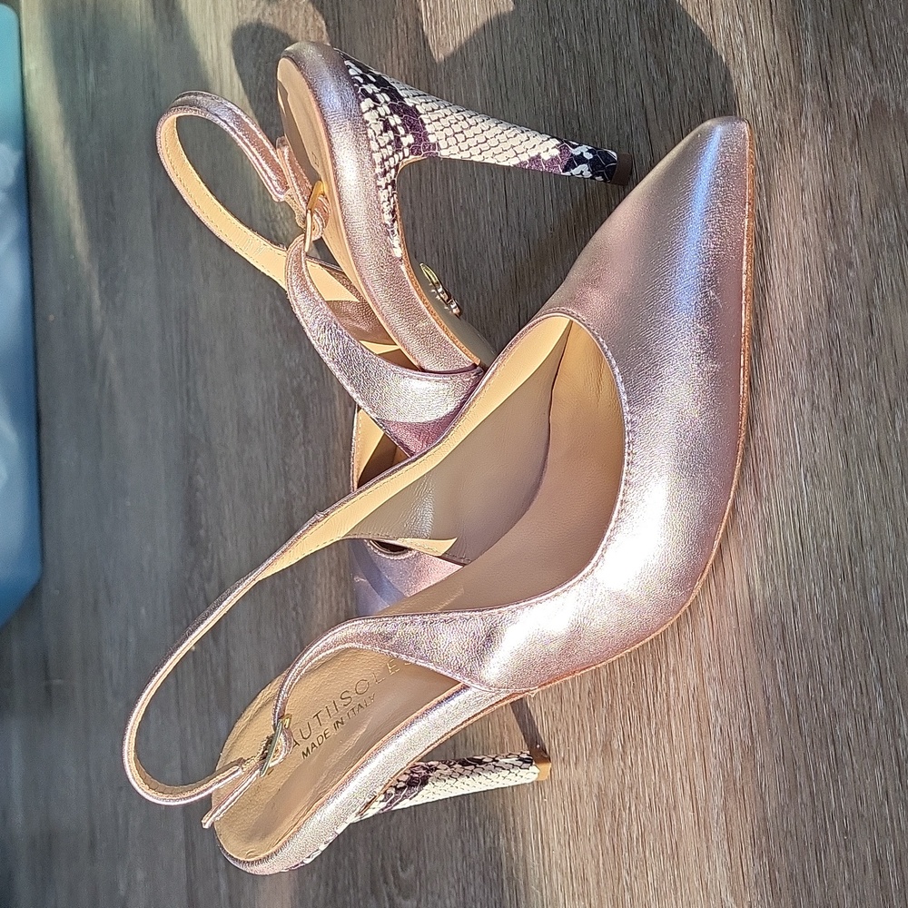 Beautisoles Michelle Heel in Rose Metallic - 9